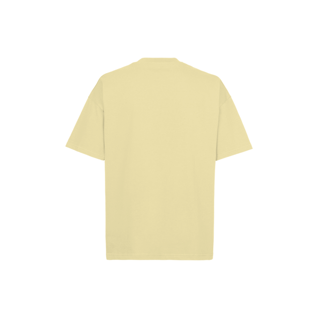 11-0616 TCX Pastel Yellow Oversized Tee.