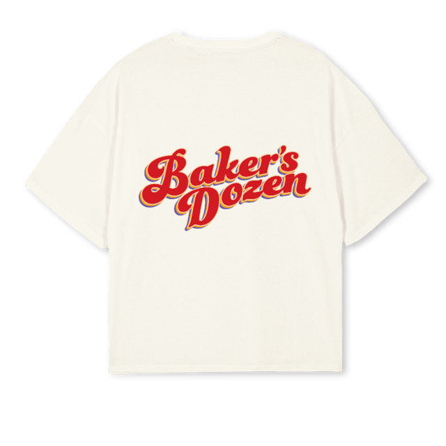 JBSALMON_C Cream Oversized Boxy Tee