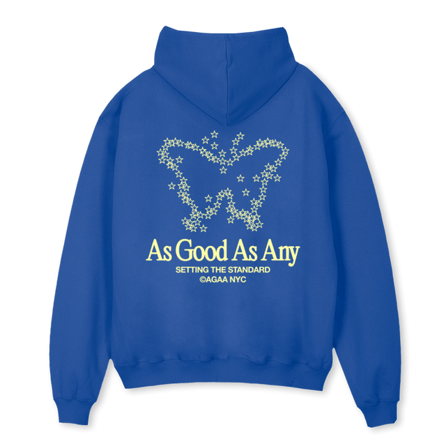 AGAACOSMICBUTTERFLY_CB Cobalt Blue Oversized Hoodie.