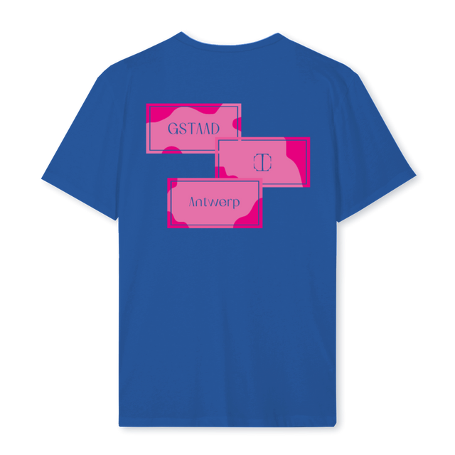 GSTAAD ROZE SHIRT Cobalt Blue Regular Tee.