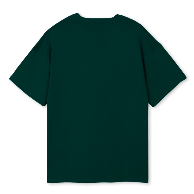 ODD BERRY CAMP OSWGT Wild Green Oversized Tee.