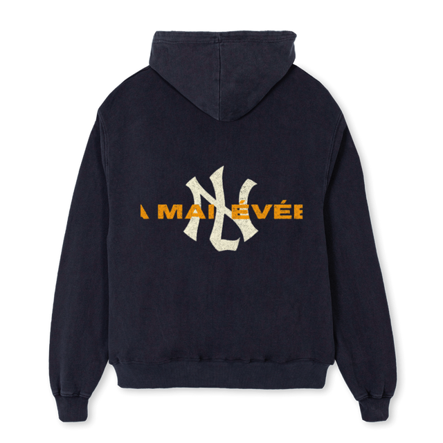 AMAI NL EVEE Vintage Black Oversized Hoodie.