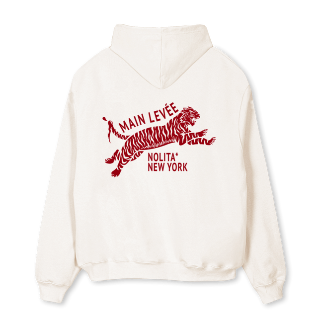 AMLCHINATOWNTIGER_VWC Vintage White Oversized Hoodie