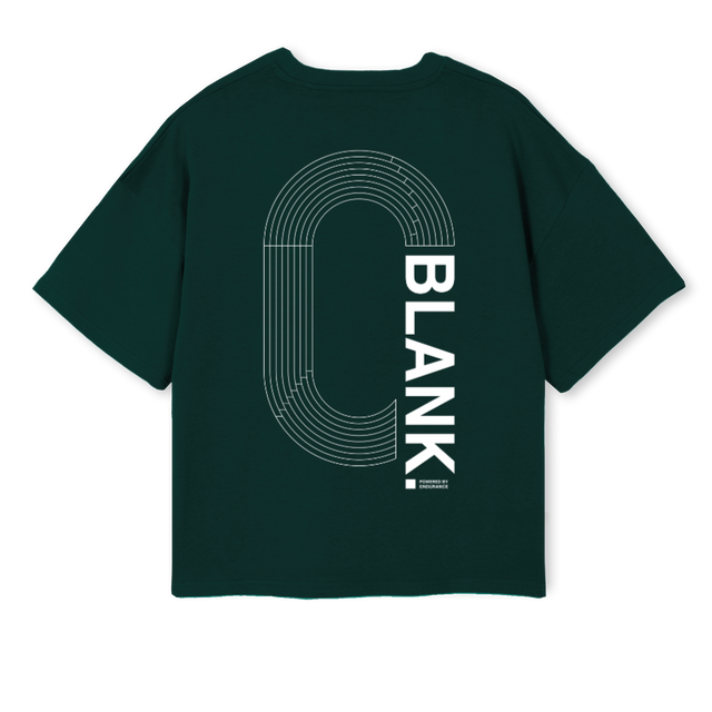 BLNK RUNNERS EDTI_WG Wild Green Oversized Boxy Tee