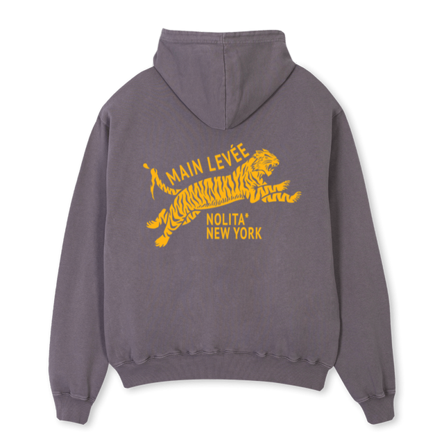 AMLCHINATOWN_PG Pigment Grey Oversized Hoodie