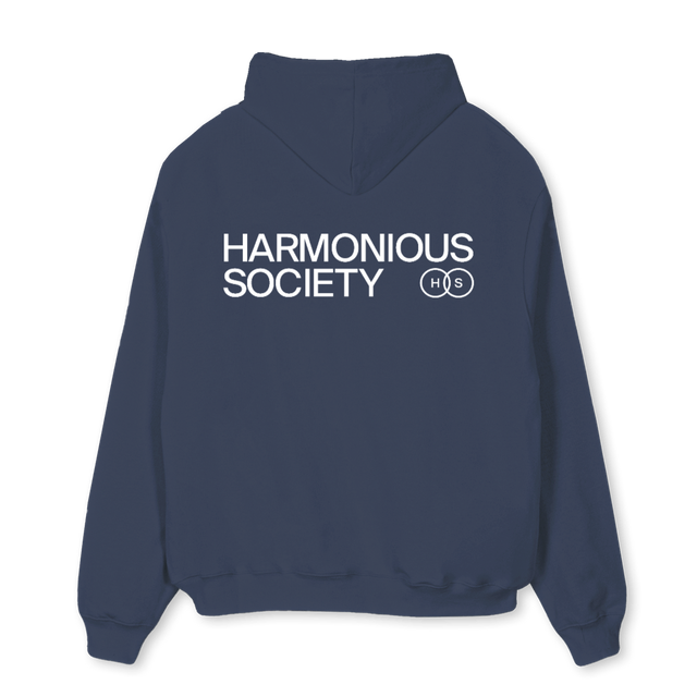 GREYCOREHSHOODIE Navy Blue Oversized Hoodie.