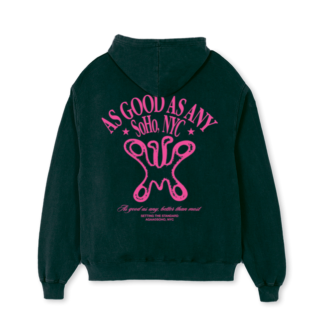AAABUTTERFLY_WG Wild Green Oversized Hoodie.