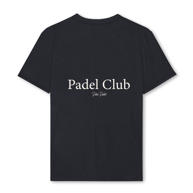 PADELCLU_REG Vintage Black Regular Tee