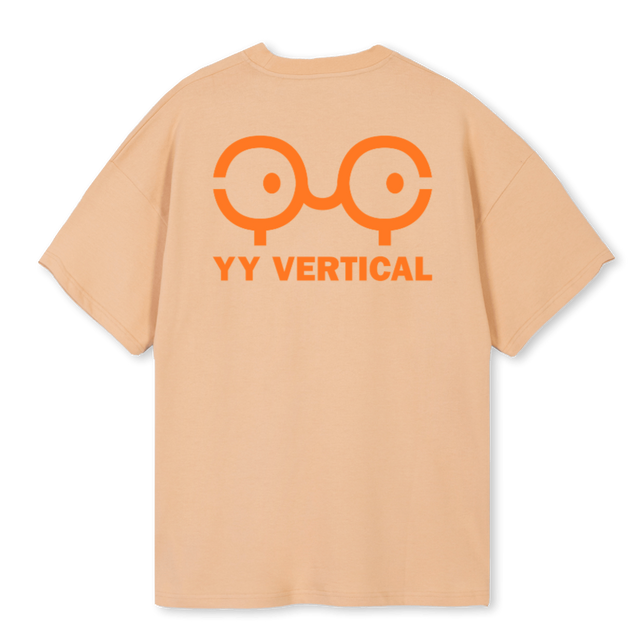 YYBRANDINGTEES_S Sand Oversized Tee
