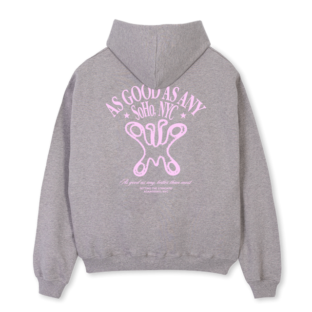 AGAABUTTERFLYLIMITED_GM Grey Marl Oversized Hoodie.