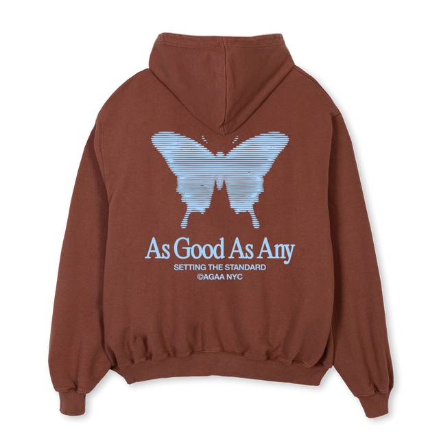 AGAAKINETIC_VB Vintage Brown Oversized Hoodie.