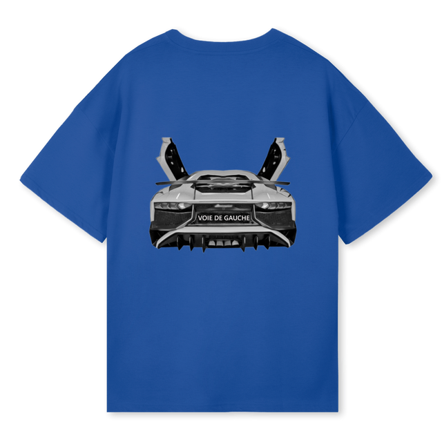 SVBLEUE Cobalt Blue Oversized Tee.