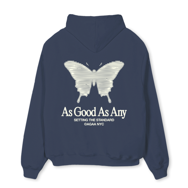 AGAAAKINETIC_N Navy Blue Oversized Hoodie.