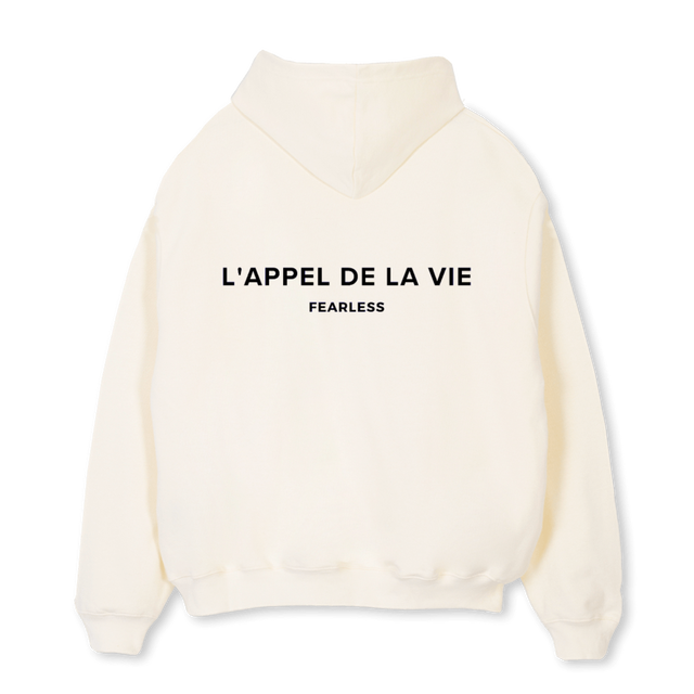 LDLV Cream Oversized Hoodie.