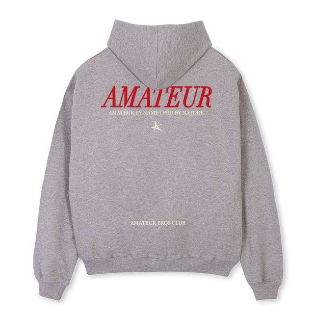 AMPCLUBSAMPLECNJ_G Grey Marl Oversized Hoodie
