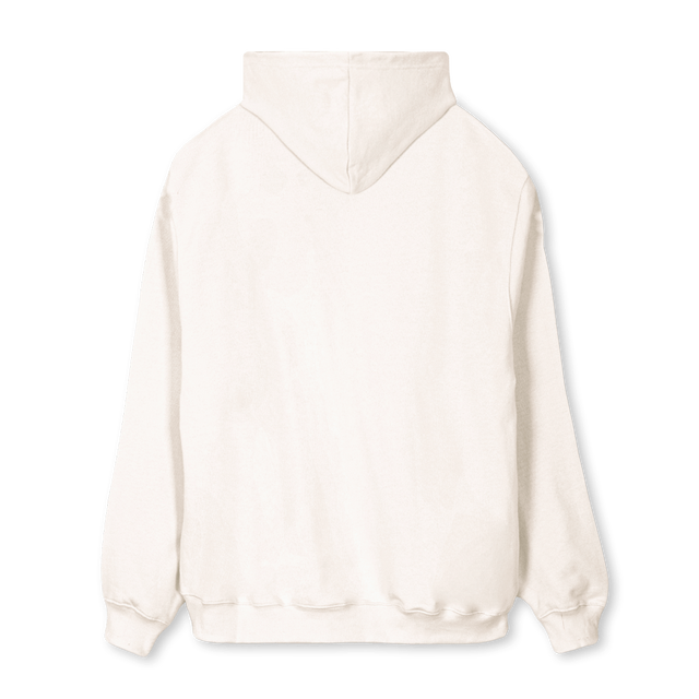 DARUMAVWHI Vintage White Regular Hoodie.