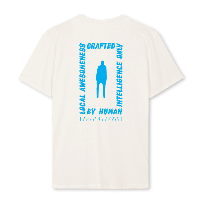 LOCALAWESOMENESSONE Vintage White Regular Tee.