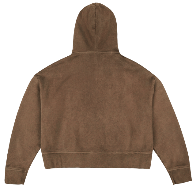 AGAAVARSITY_VT Vintage Tan Oversized Boxy Hoodie.