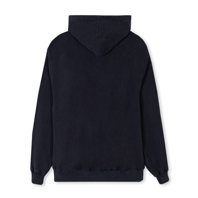 YSPT BASIC BLUE Vintage Black Regular Hoodie.