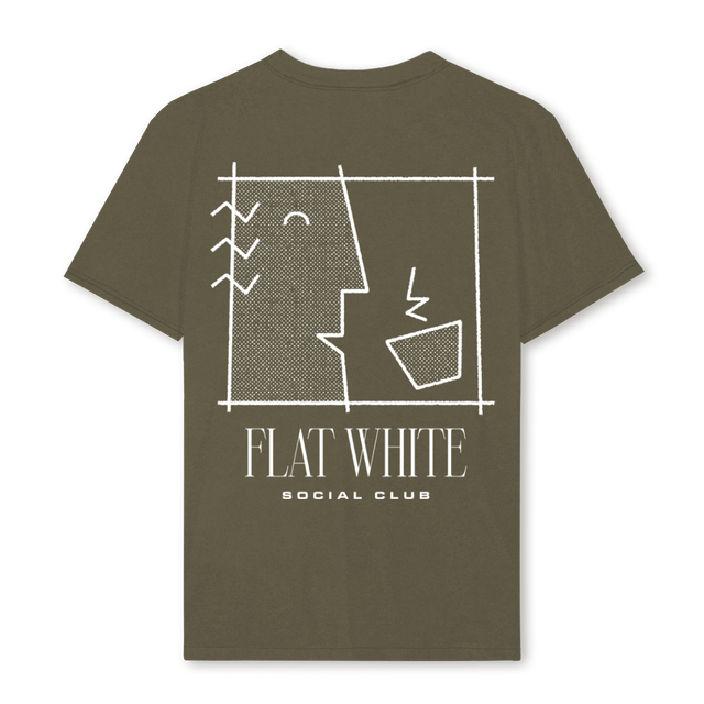 PANYPEPINILLOS_VO Vintage Olive Regular Tee.
