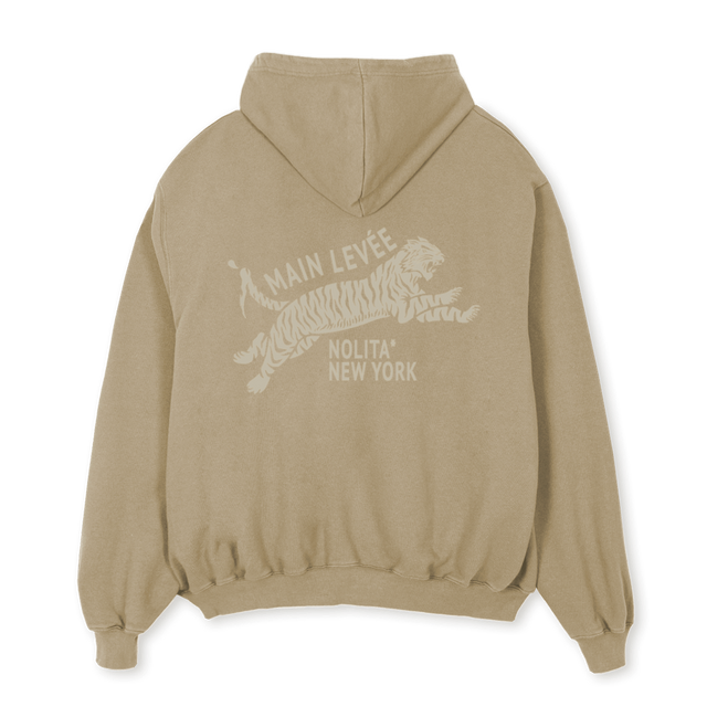 AMLCHINATOWNTIGER_VD Vintage Dune Oversized Hoodie