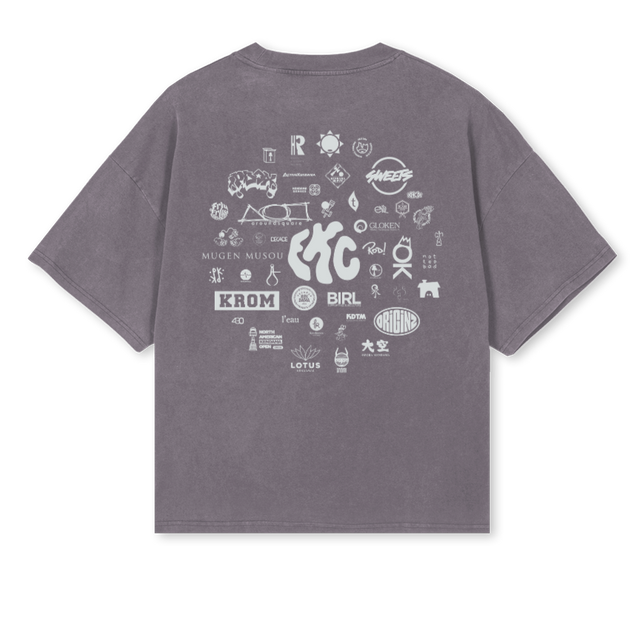 EKCTEEFINAL_PG Pigment Grey Oversized Boxy Tee