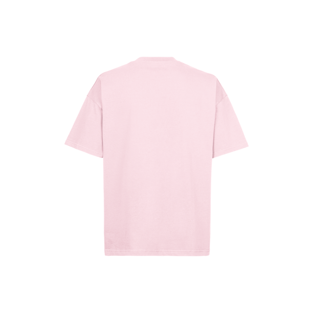 12-2907 TCX Pink Marshmallow Oversized Tee.