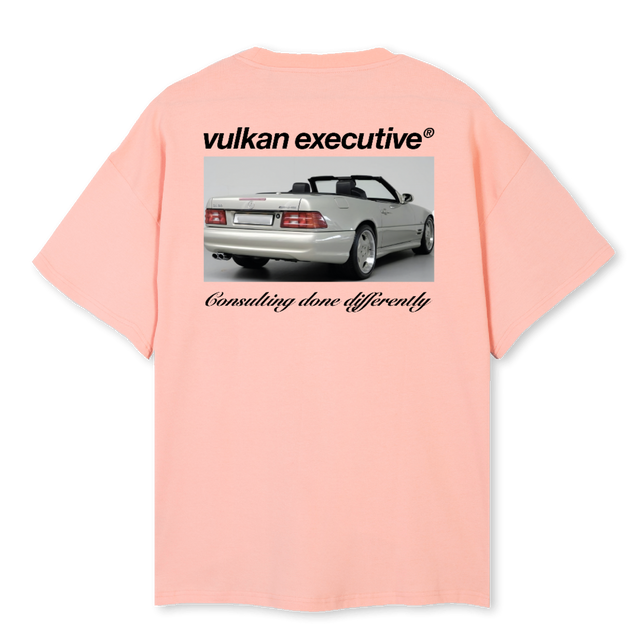 BENZ PINK Pink Clay Oversized Tee.