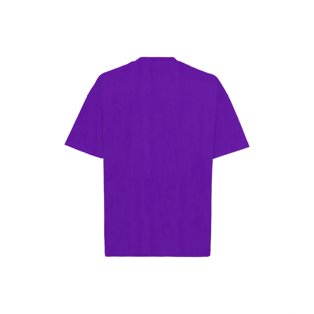 19-3642 TCX Vintage Royal Purple Oversized Tee.