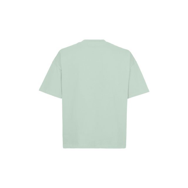 12-5504 TCX Clearly Aqua Oversized Boxy Tee.