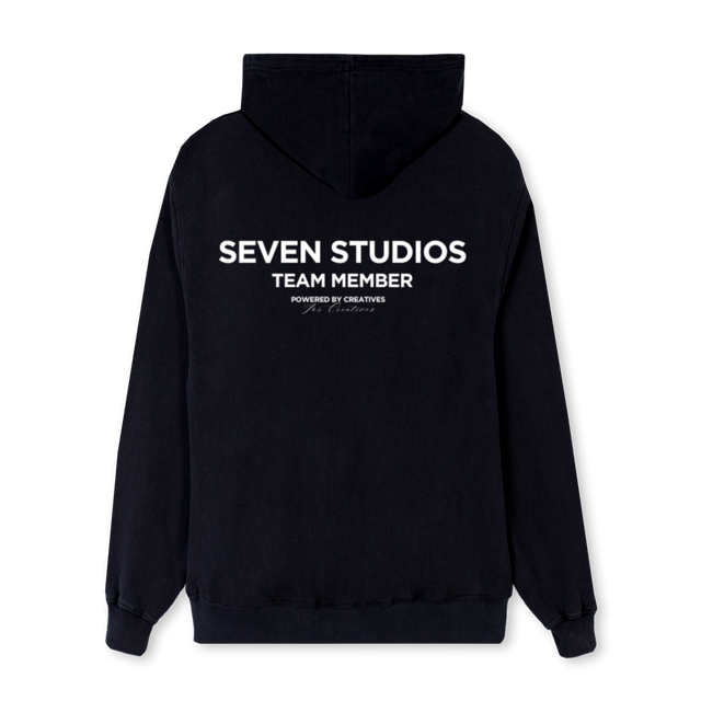 WORKHOODIE Black Regular Hoodie.