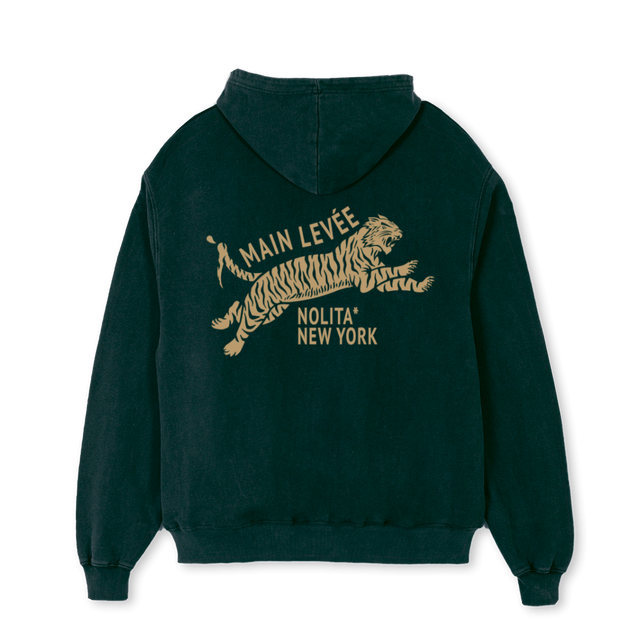 AMLCHINATOWNTIGER_WGOLDEN Wild Green Oversized Hoodie.