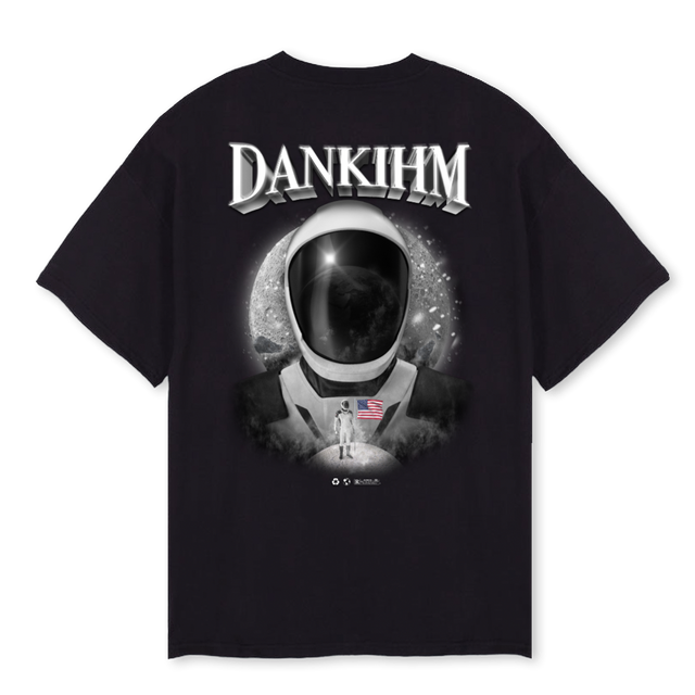 FOOTPRINTS Black Oversized Tee.