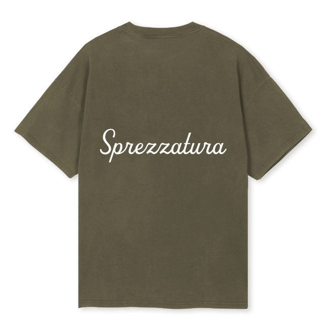 FB Vintage Olive Oversized Tee.
