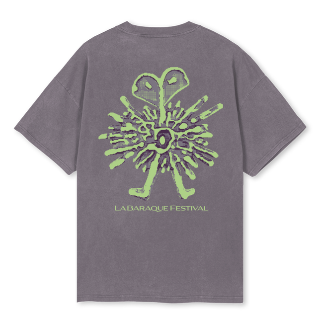 BARAQUEOVERSIZED_PG Pigment Grey Oversized Tee.