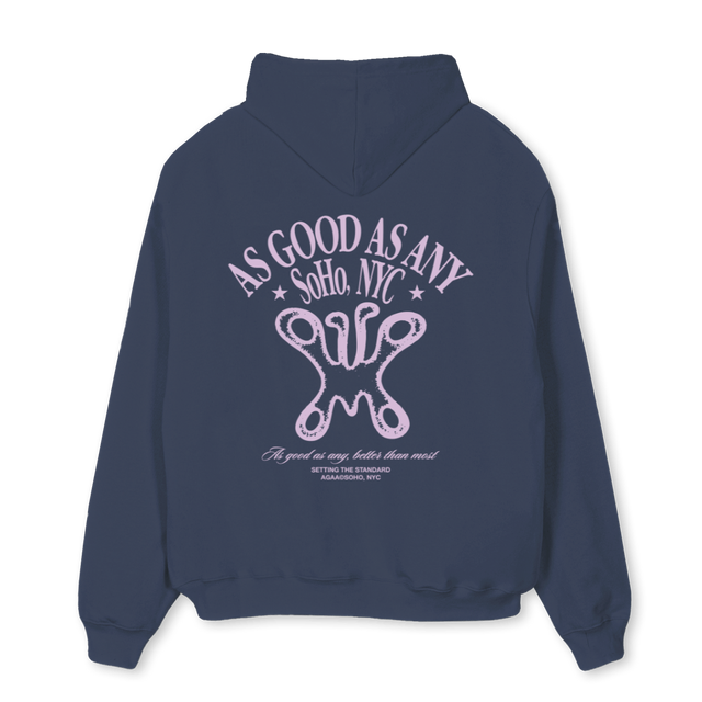 AGAABUTTERFLYLIMITED_N Navy Blue Oversized Hoodie.