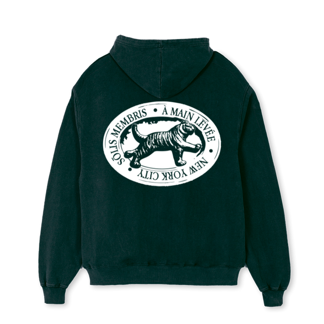 SOLISMEMBRISHD_WG Wild Green Oversized Hoodie
