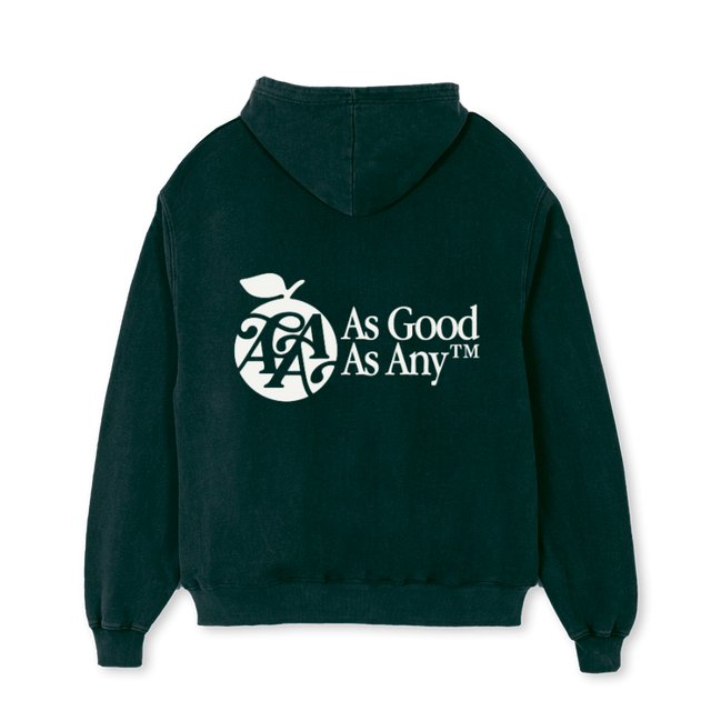 AGAAAPLE2_COLOUR Wild Green Oversized Hoodie