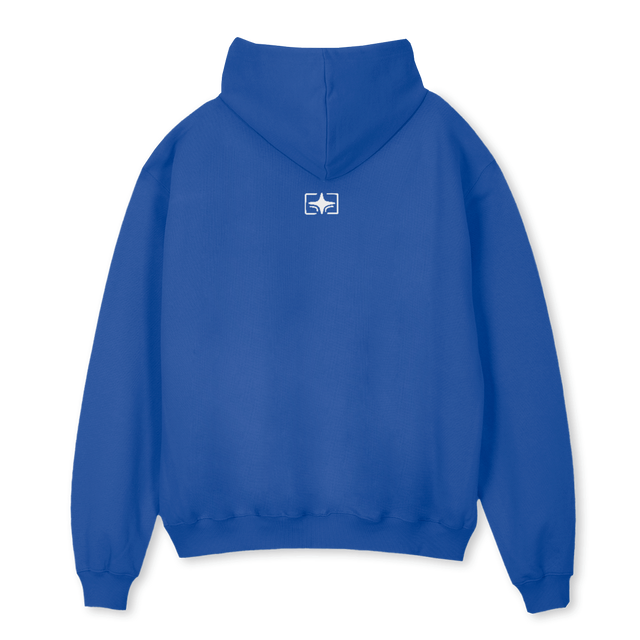 THOOKSONICSHOODIE Cobalt Blue Oversized Hoodie.