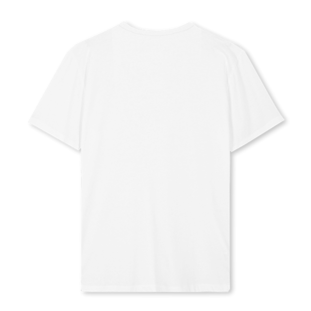 REG TSHIRT White Regular Tee.