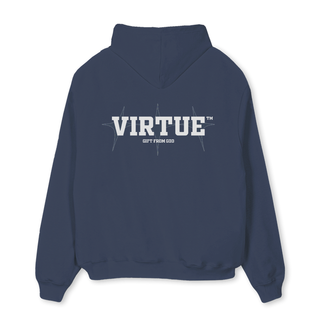 UNIHOODIEBLUE Navy Blue Oversized Hoodie.