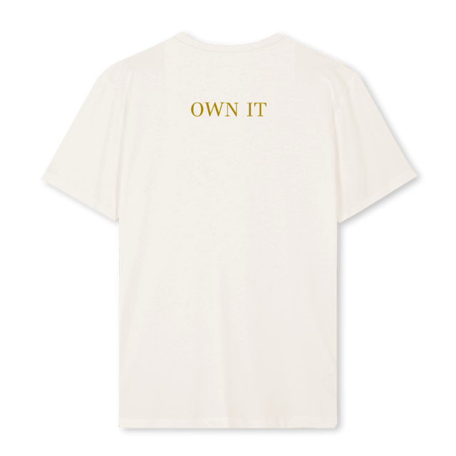 MQSAMPLEDOIS Vintage White Regular Tee.