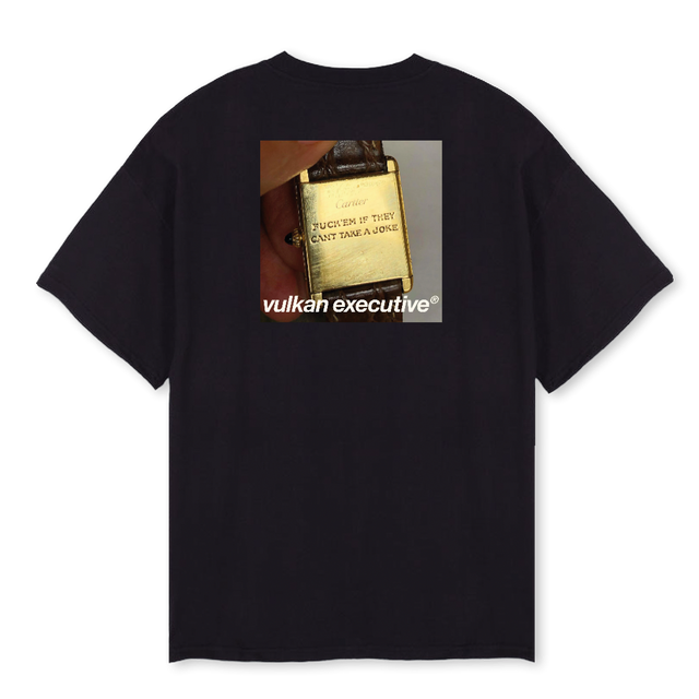 CARTIER SORT Black Oversized Tee.