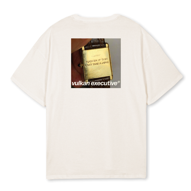 CARTIER OFFWHITE Vintage White Oversized Tee.