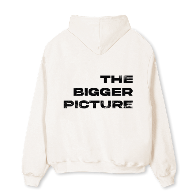 TBLACKP OSH Vintage White Oversized Hoodie.