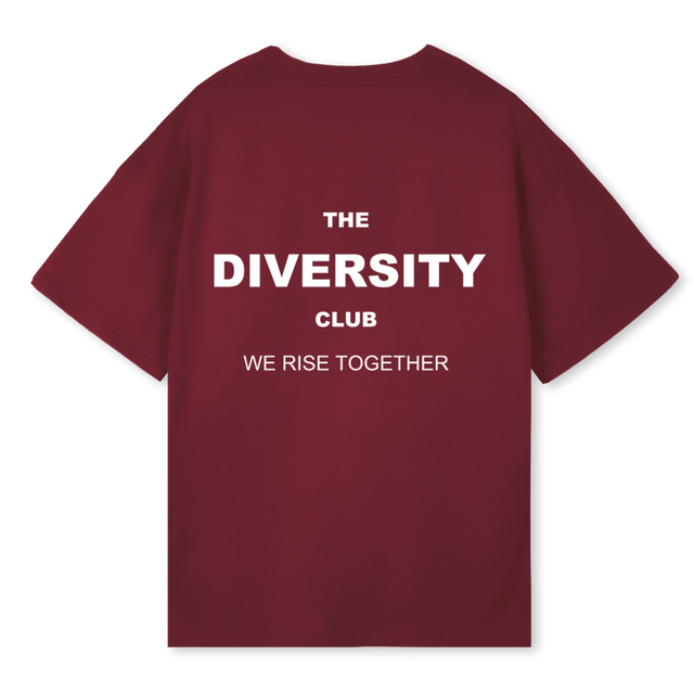 DCORIGINAL Burgundy Oversized Tee.