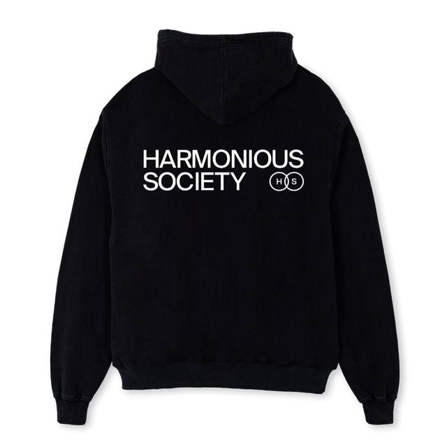 GREYCOREHSHOODIE Black Oversized Hoodie.