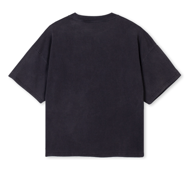 GAME Vintage Black Oversized Boxy Tee.