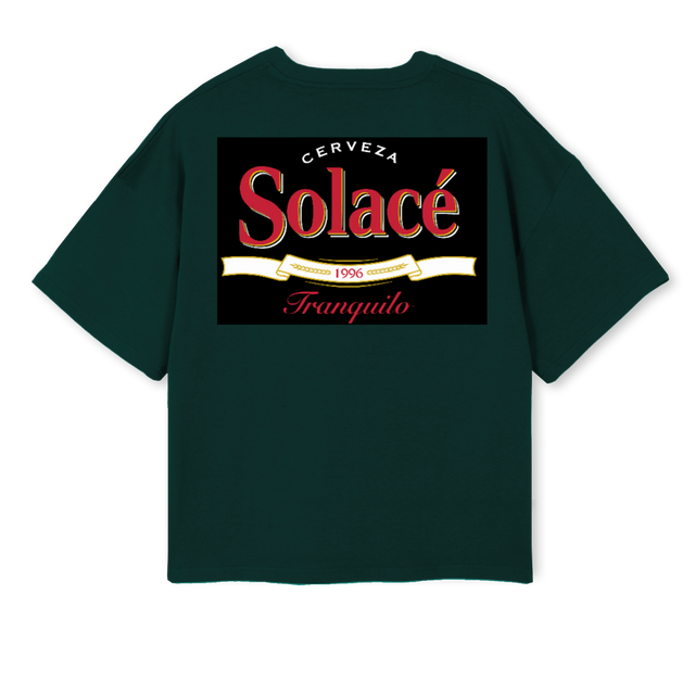 SOLACEBEER_3 Wild Green Oversized Boxy Tee.