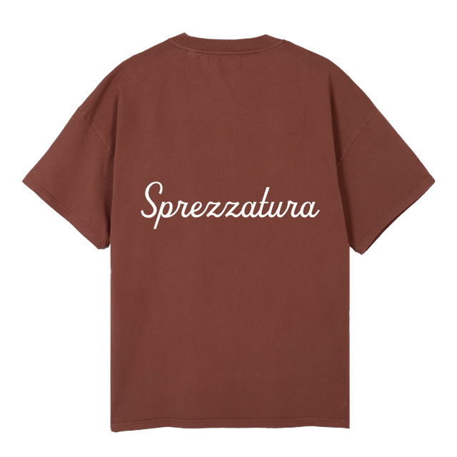 FB Vintage Brown Oversized Tee.